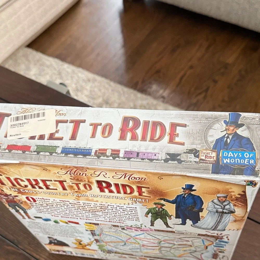 Days of Wonder Ticket To Ride by Alan R. Moon Train Adventure Board Game